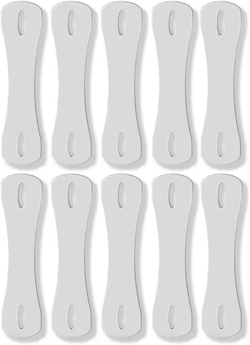 GINFH Mens Tie Clip Invisible Tie Stays tie Holder Alternative to Tie Bars & Tie Clips Personalized tie clip - Image 1